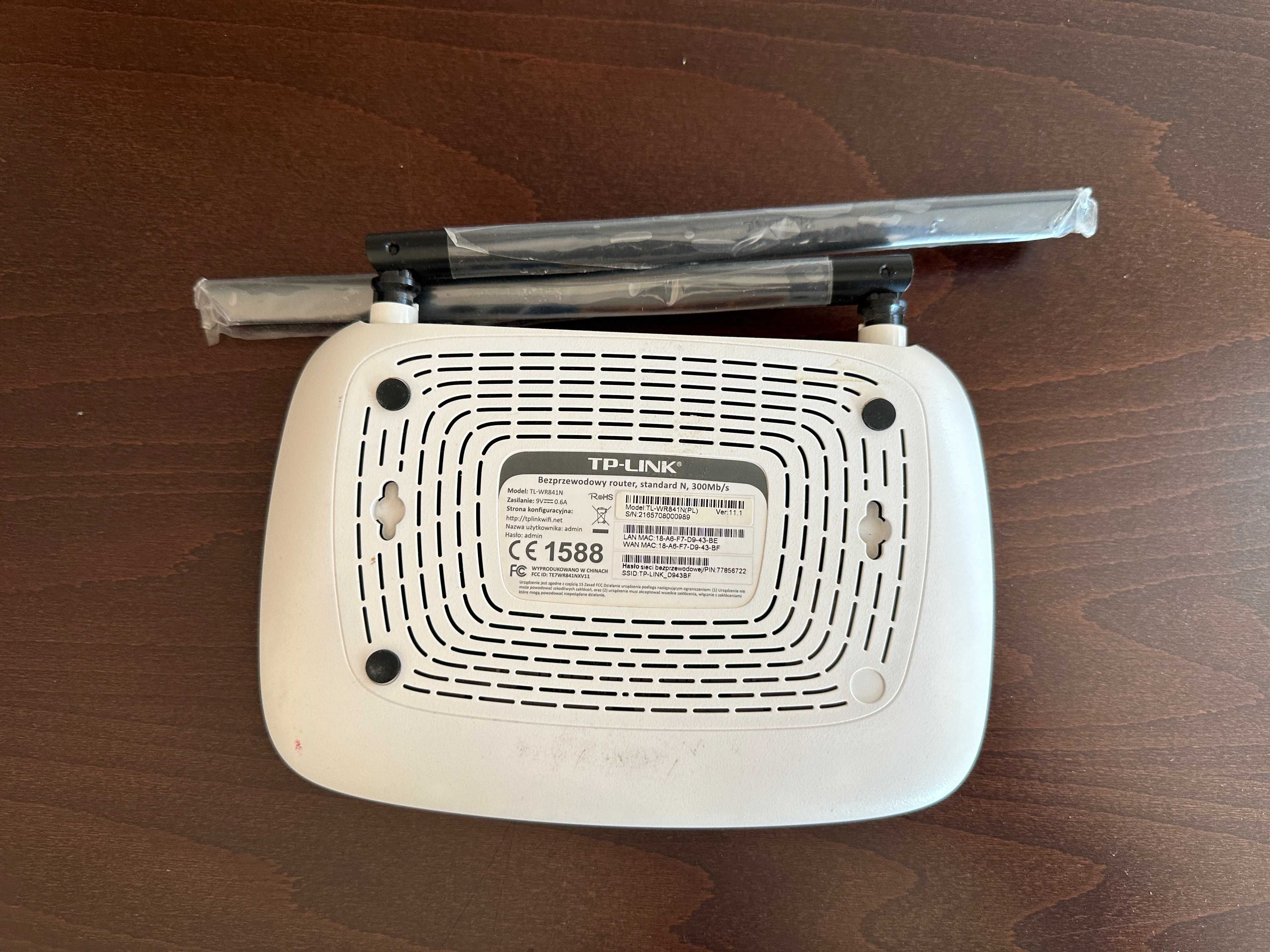 Router TP-Link TL-WR841N 300Mb/s