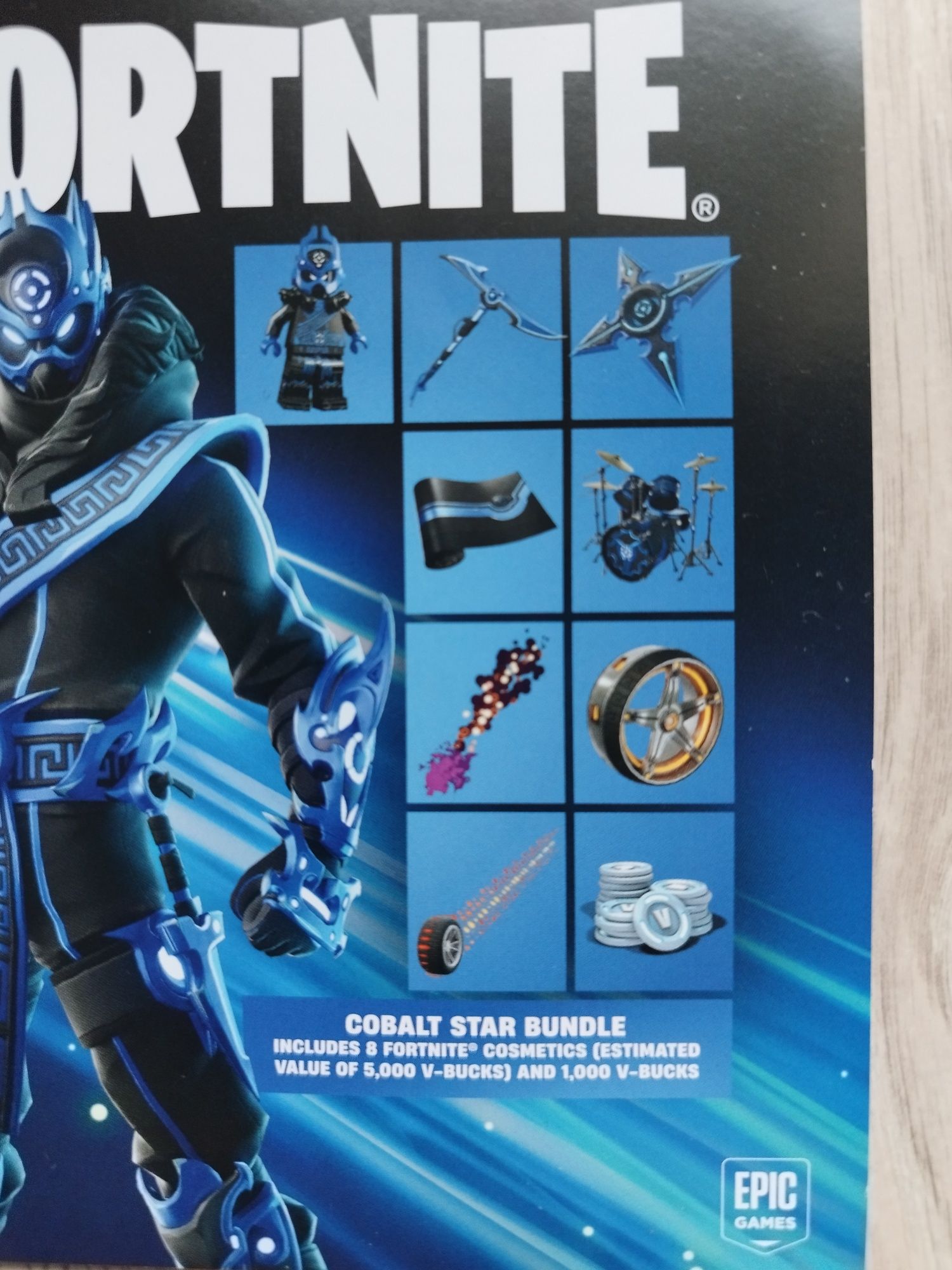 Kod do gry Fortnite Cobalt Star Bundle