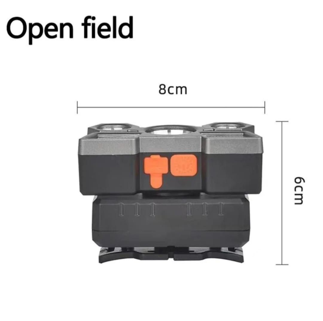 Foco/lanterna noturna p/cabeça