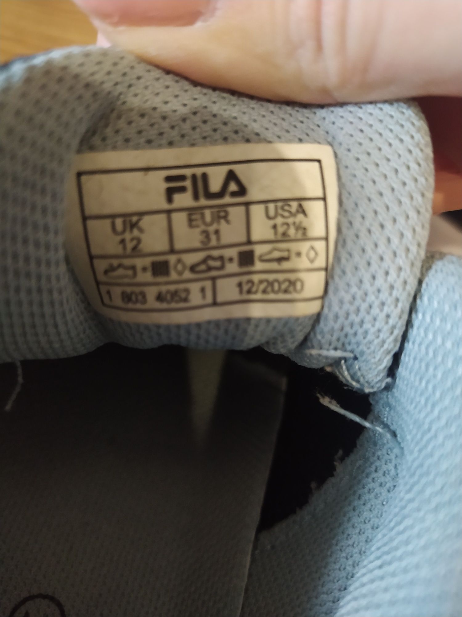 Buty Fila r. 31 chłopięce