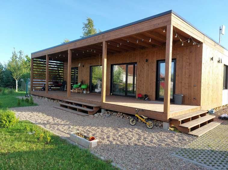 Модульний будинок, модульна сауна, баня.