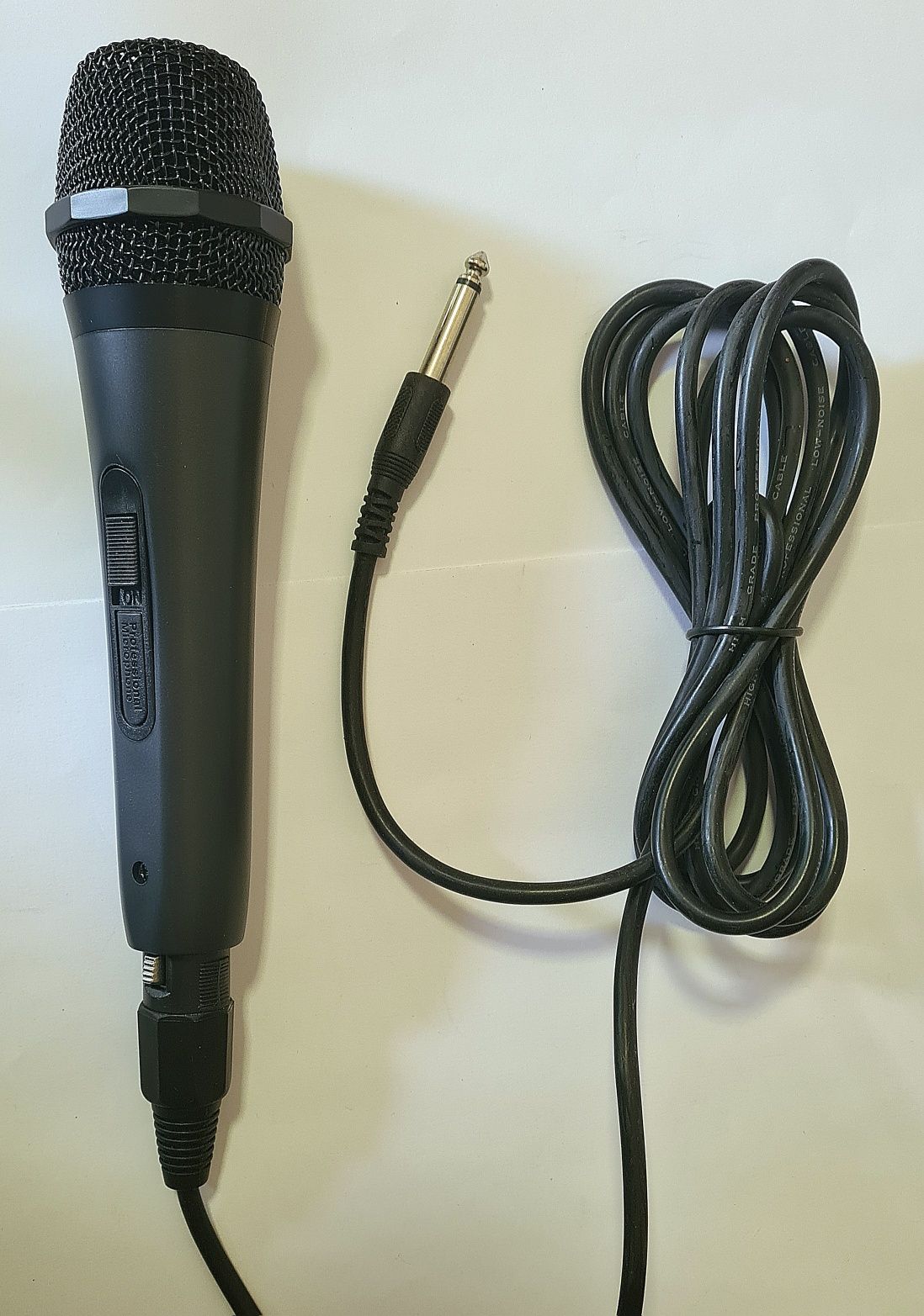 Mikrofon wokalowy dynamiczny Professional jack 6.3 xlr