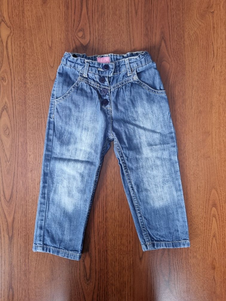 Spodnie jeans 86