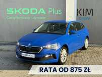 Skoda Scala FV VAT M Serwis ASO Bezwypadkowy Czujniki parkowania Gwarancja