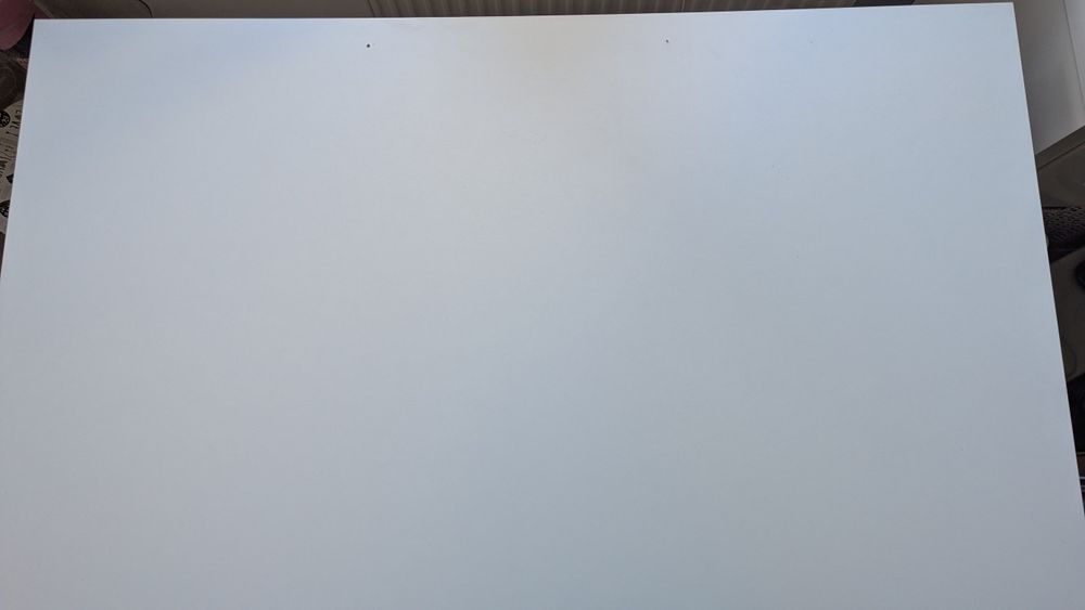 Biały stół biurko IKEA 125x75