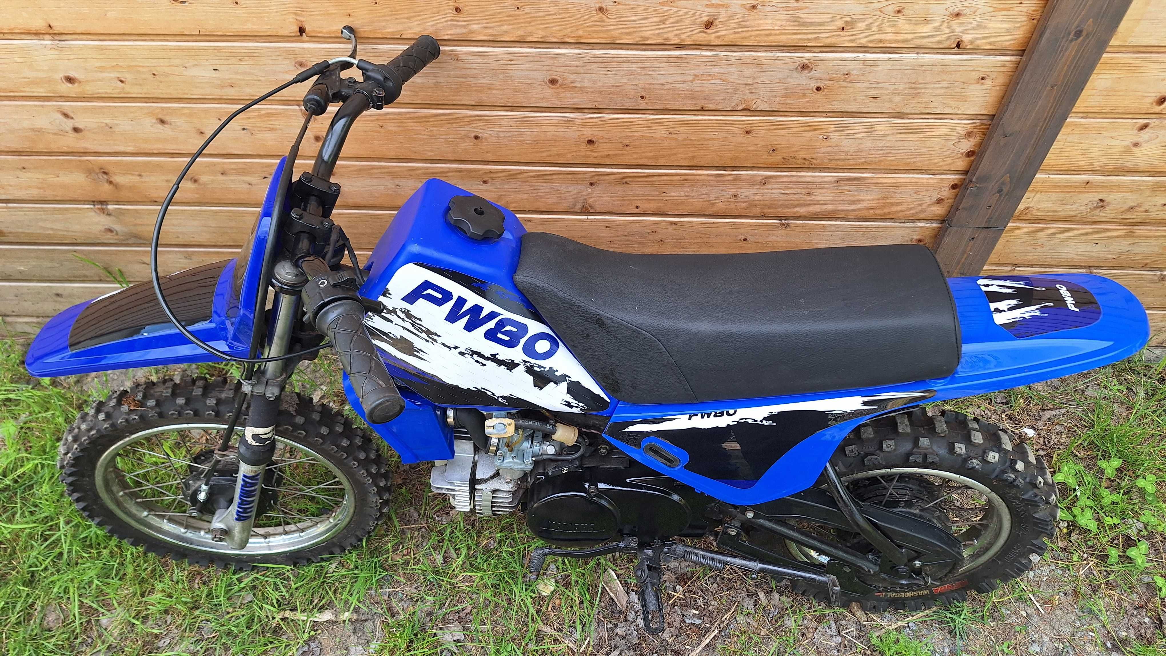 Yamaha PW80 motor dla dziecka.