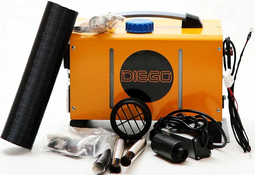 12V/24V/220V Дизельный обогреватель Diego 8кВт автономка Webasto вебас