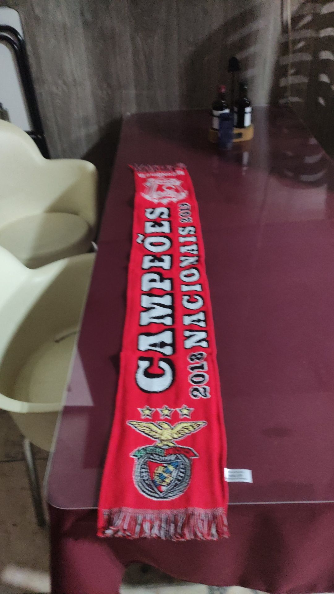 Cachecol do Benfica 2018/2019 Campeões