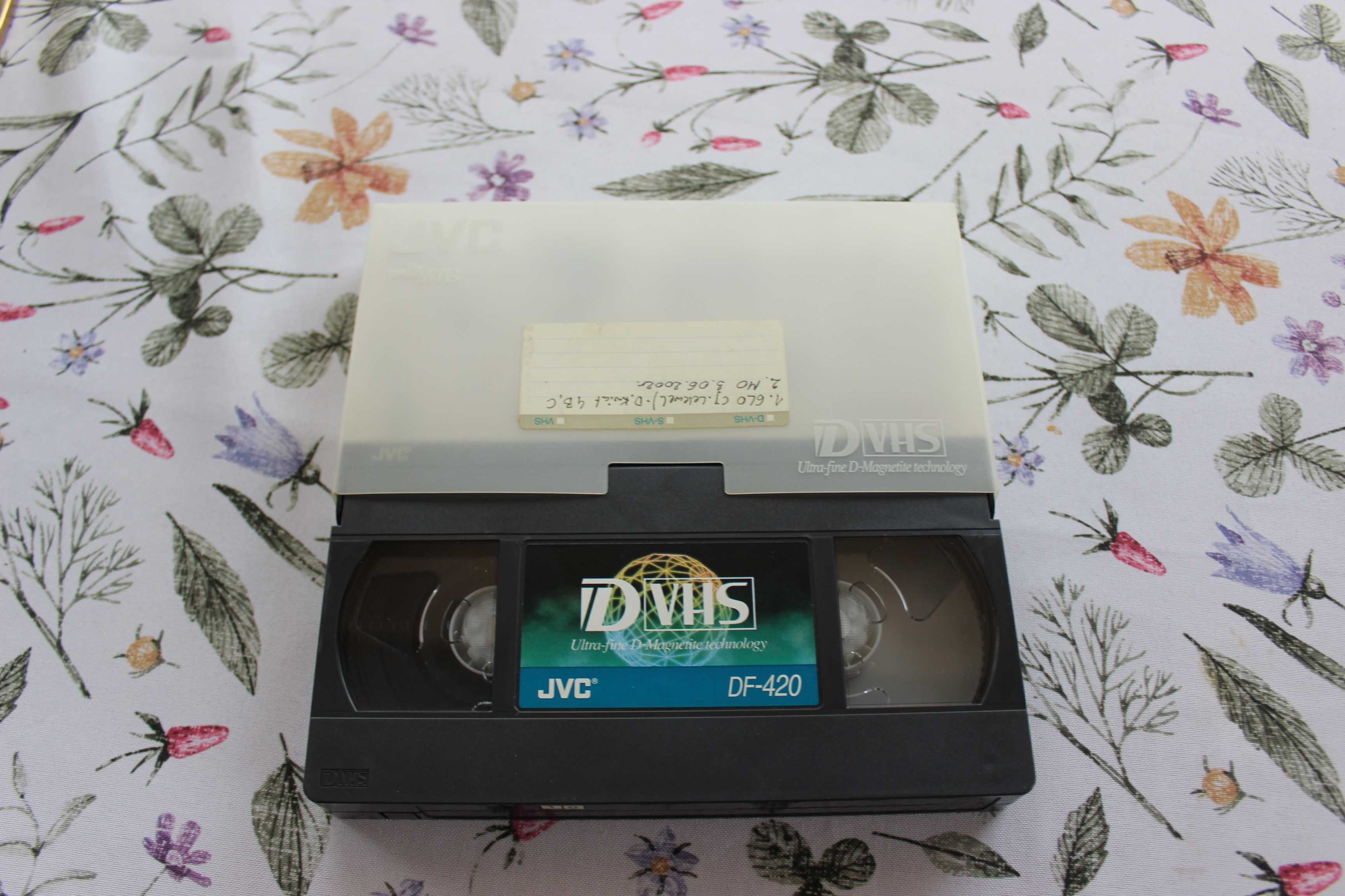 JVC DF-420 / kaseta video / D-VHS S-VHS VHS / ostatnie sztuki!