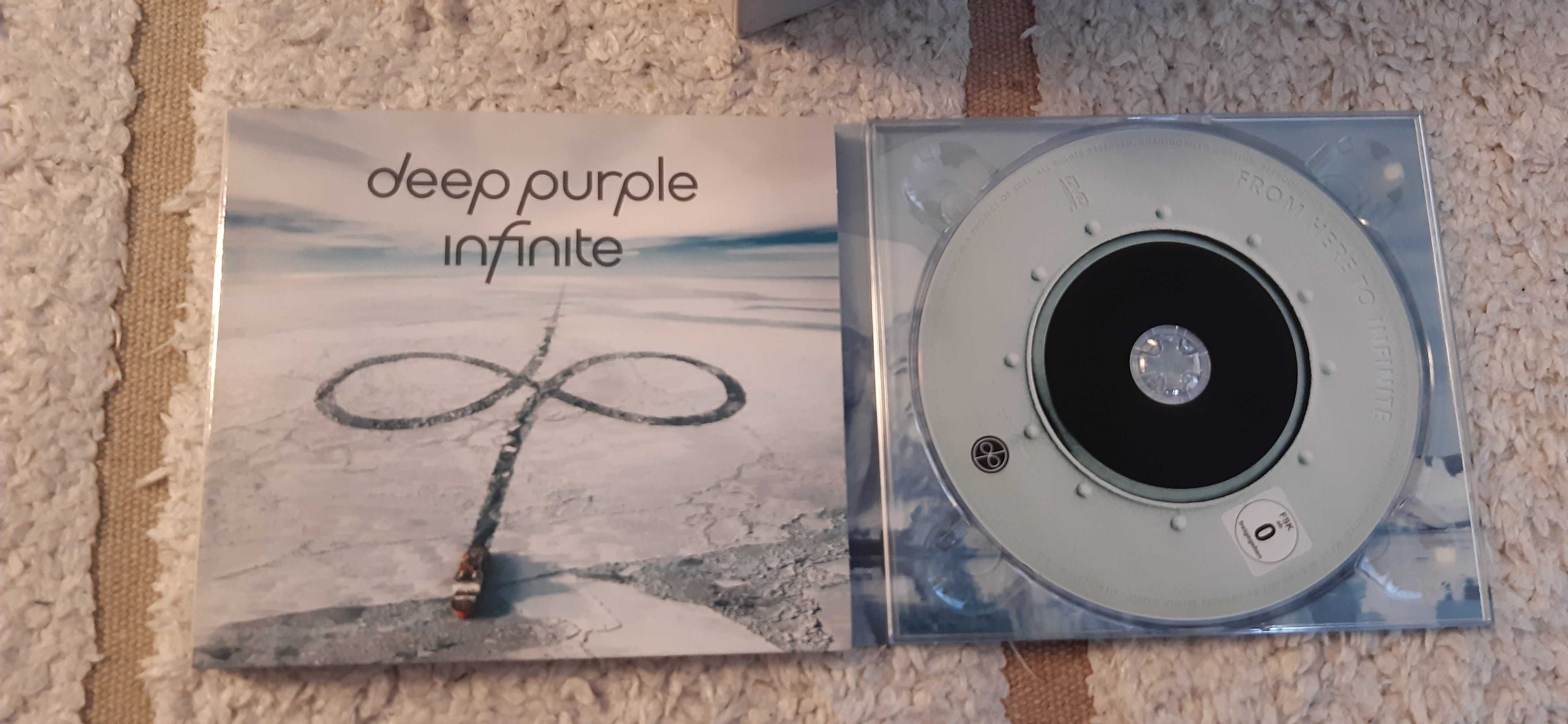 deep purple infinite, zestaw box płyta i koszulka