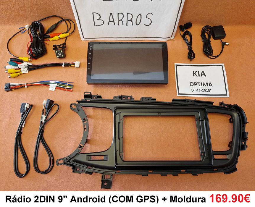 (NOVO) Rádio 2DIN • KIA Venga / Sportage / Optima • Android [4+32GB]