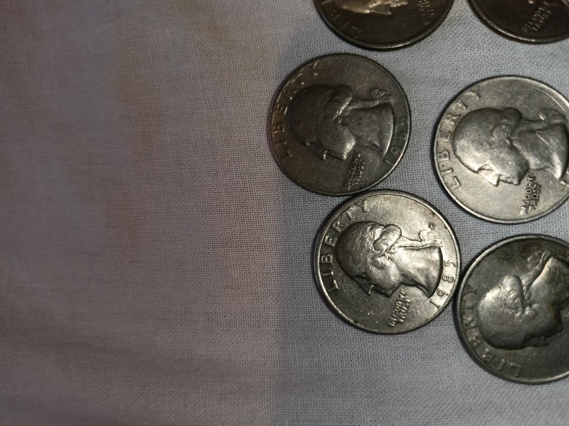 Monety quarted dolar 24 sztuki