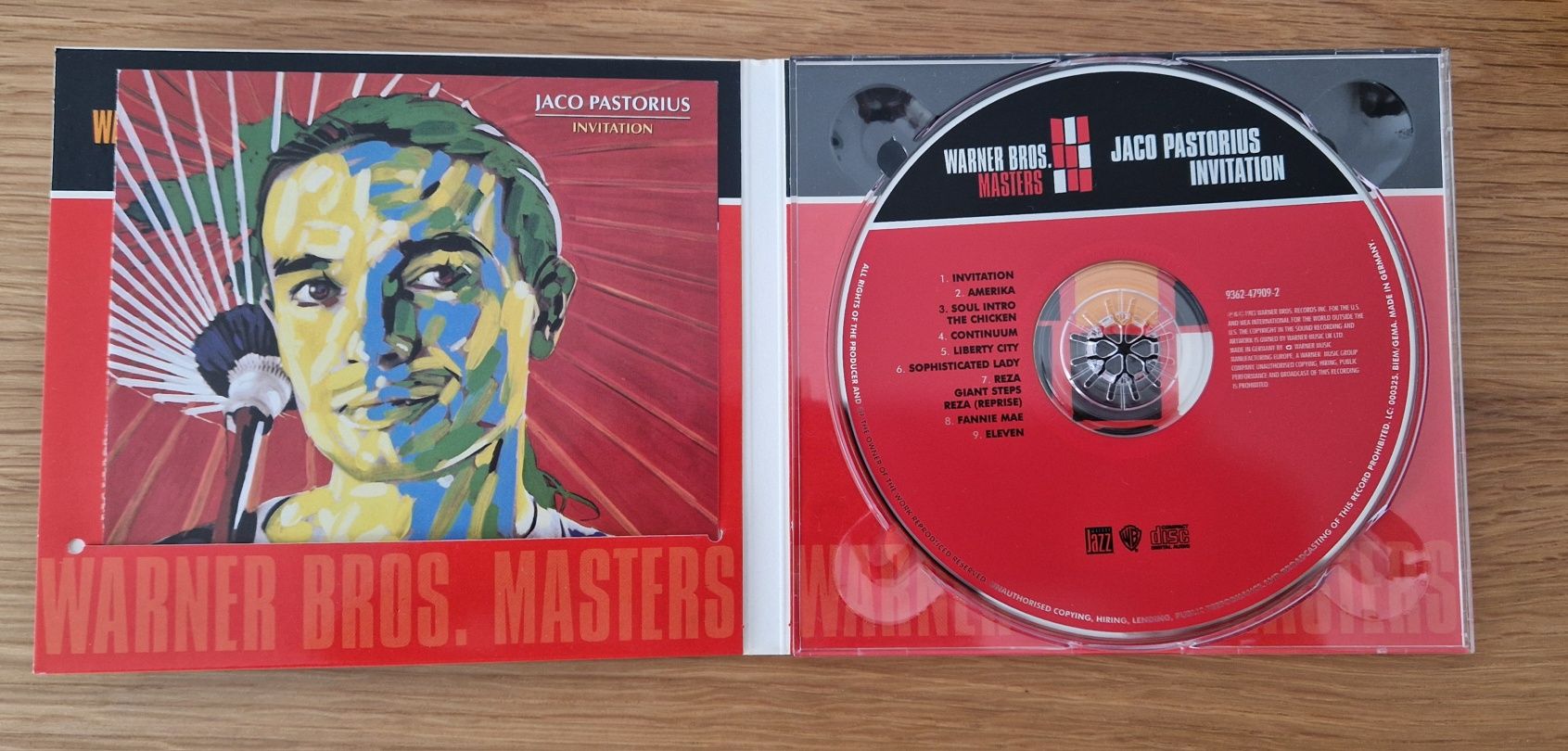Cd jaco pastorius  "invitation"