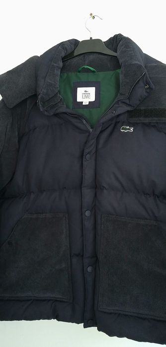 Kurtka puchowa zimowa Lacoste rozmiar L