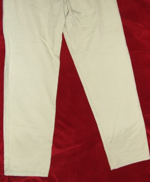 Spodnie męskie jak cienki sztruks W34 L32 pas: 43cm dł: 109cm - wysyłk