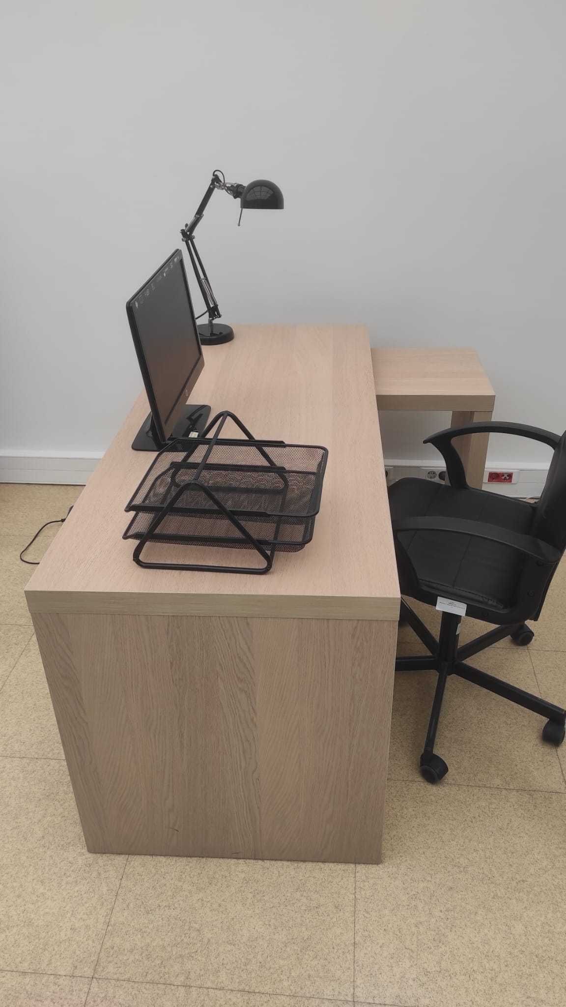 Secretaria Malm Carvalho Ikea 1.51cm larg