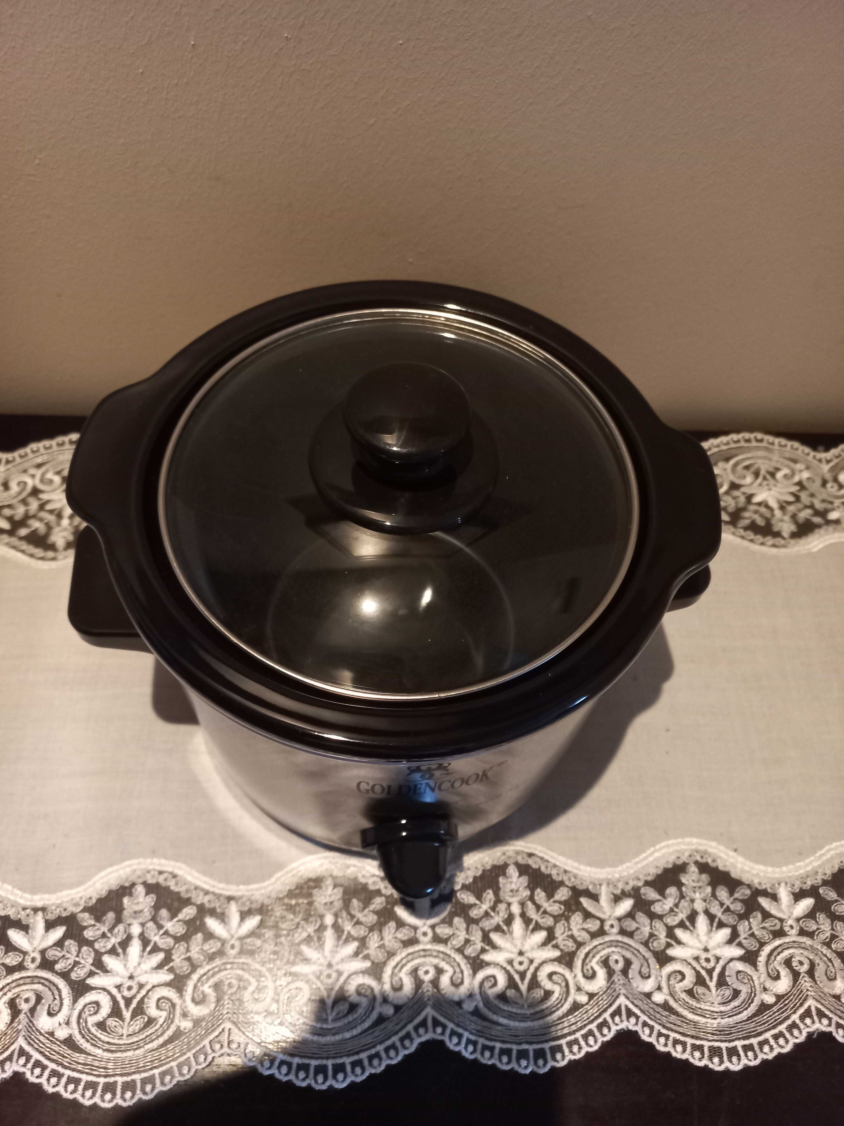 Garnek elektryczny Goldencook Soleto GEK-300 z wkładem ceramicznym