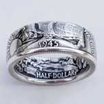 Колечко half dollar 1945