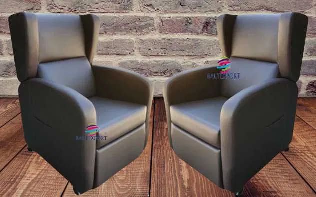 Cadeirão Relax Poltrona c/ Orelhas Manual Geriatrico c/ Rosas Novo