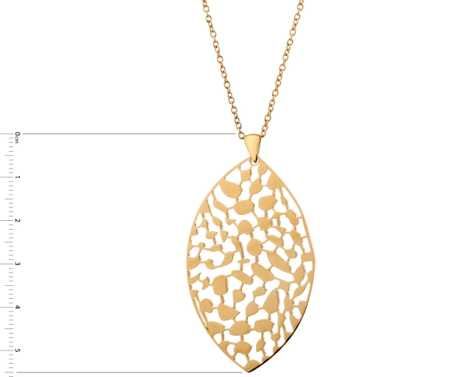 Naszyjnik ze stali szlachetnej ELIXA, nowy (APART), na prezent