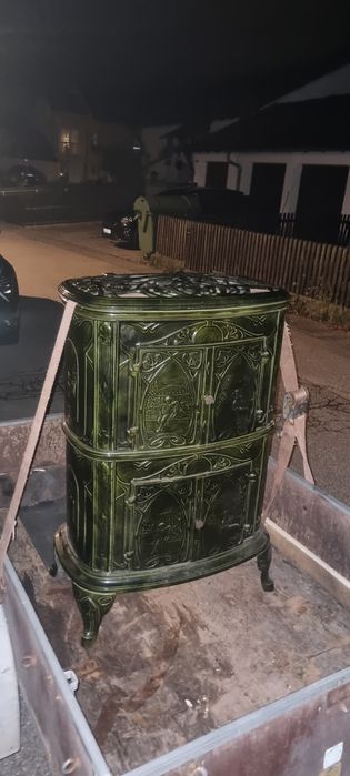 Kominek rzeliwny emaliowany haas +sohn