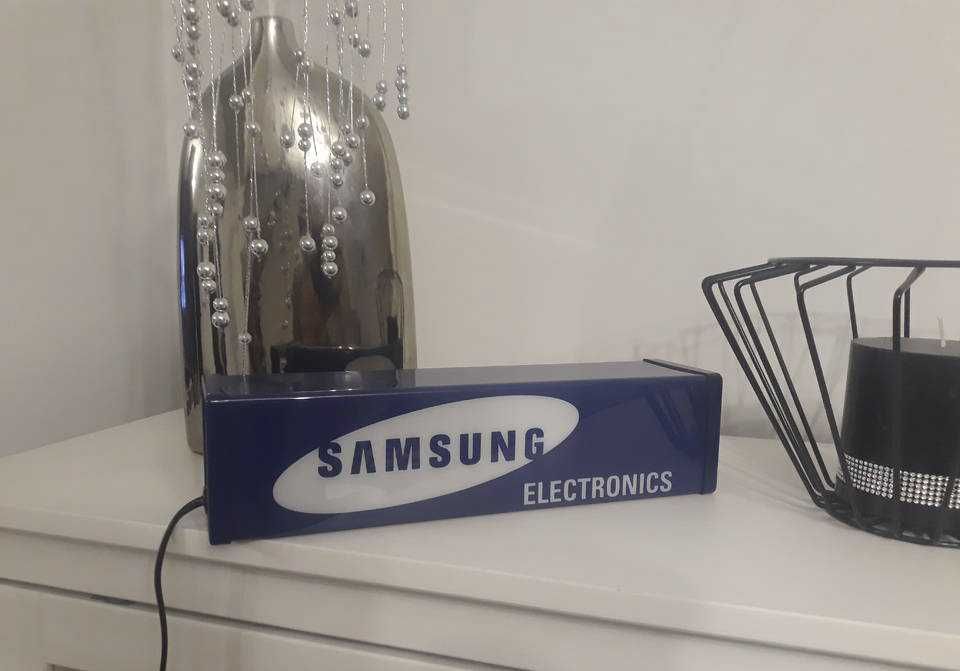 Kaseton lampka baner samsung