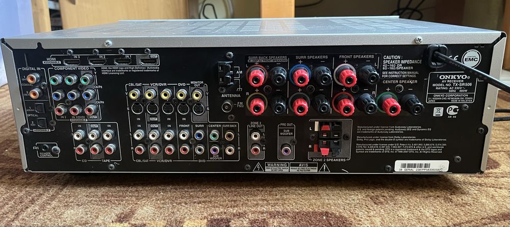 Amplituner Onkyo TX-SR506