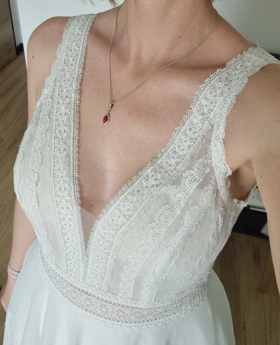 Suknia ślubna boho rozm. 40 -42