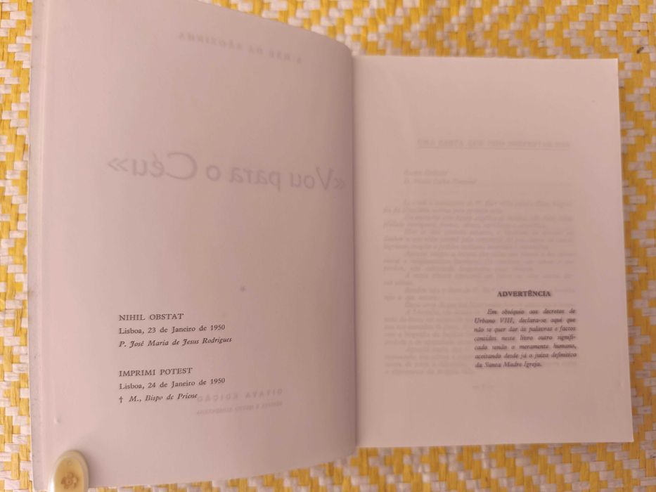 Vou para o Céu –
 A Mãe da Sãozinha (Maria Luísa Ferrão de Pimentel.)