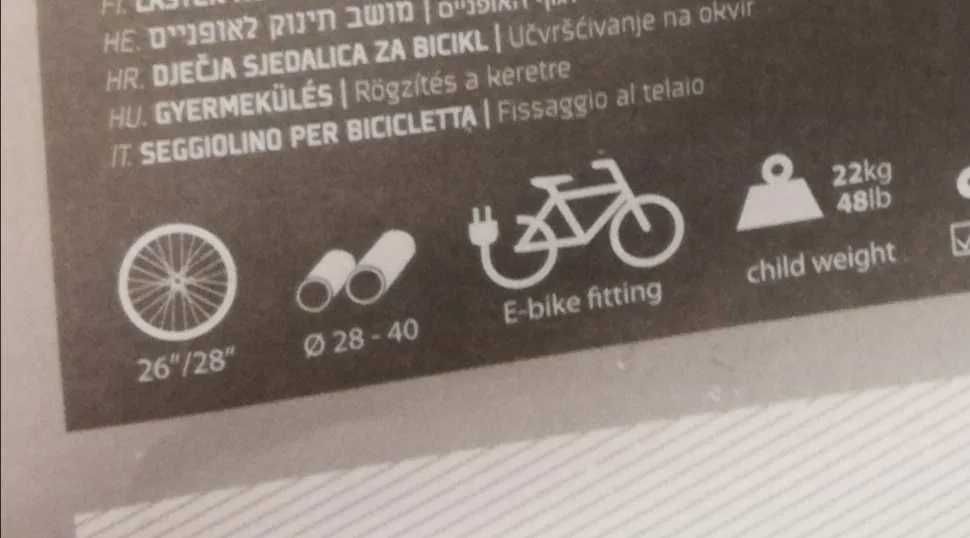 Polisport cadeira bicicleta maxi bubbly