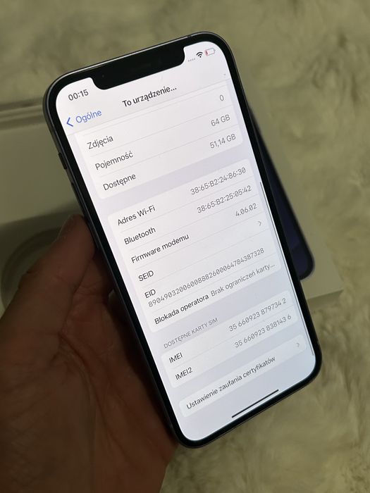 iPhone 12 fioletowy – bardzo dobry stan, ekran bez rys, z pudełkiem