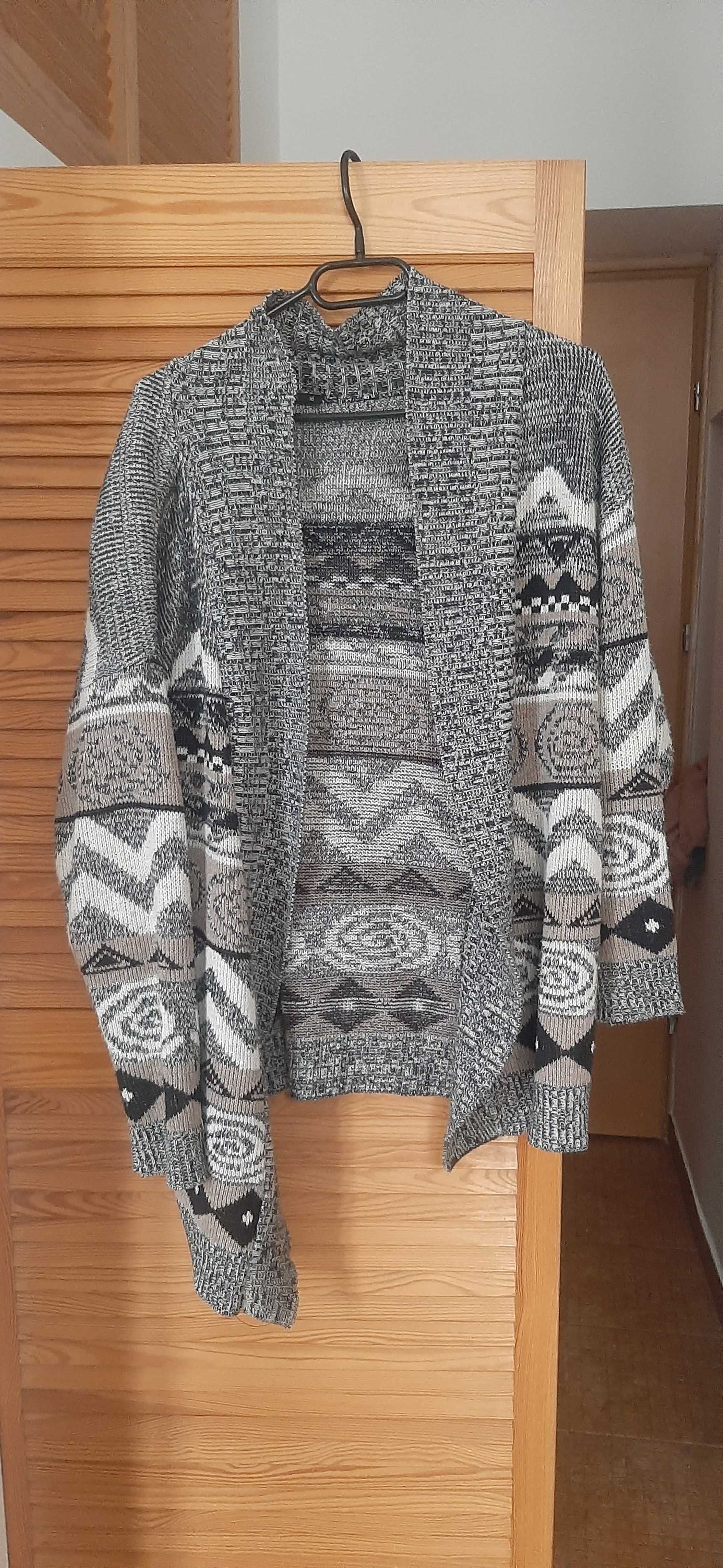 Długi sweter wzory 36