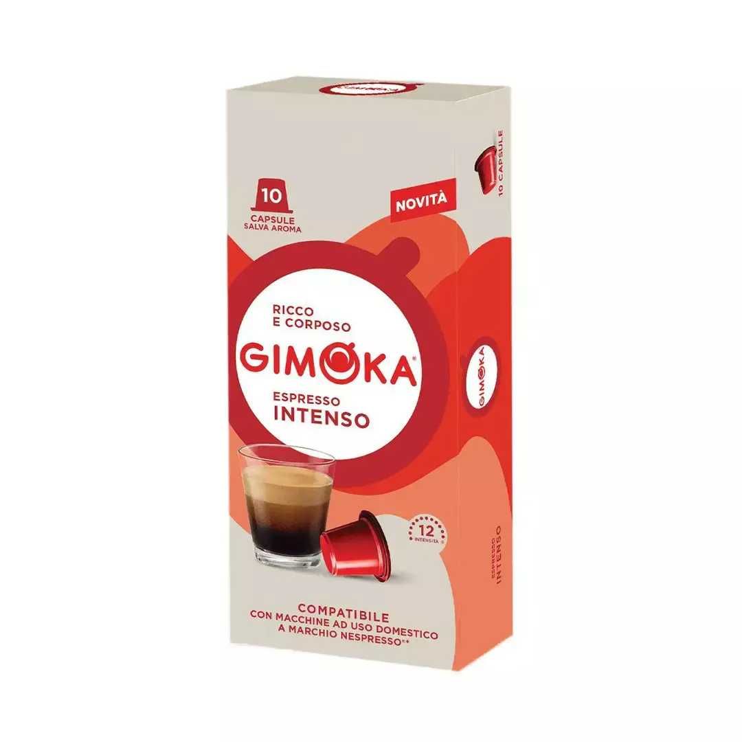 Кофе в капсулах Gimoka Nespresso 10 шт Все Вкусы Джимока Неспрессо