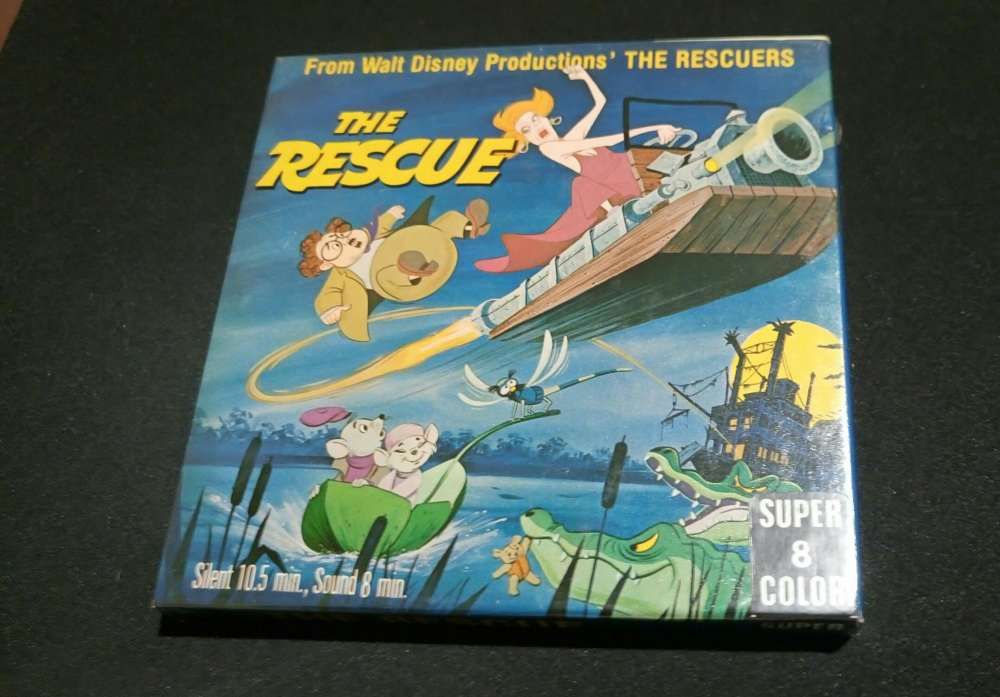 Filme antigo Super 8 The Rescue