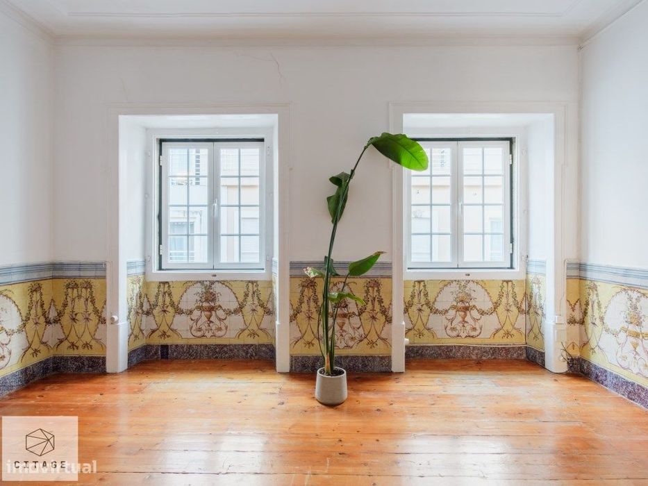 Apartamento T1 para arrendar na Avenida da Liberdade