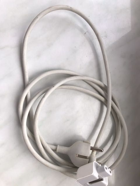 Kabel sieciowy zasilający EU PL Apple Macbook Zasilacz iPad przewód or