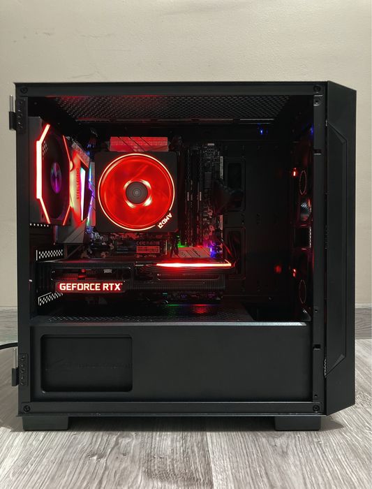 Komputer gamingowy | Ryzen 7 / RTX 3060TI / 32GB RAM / M.2 1TB