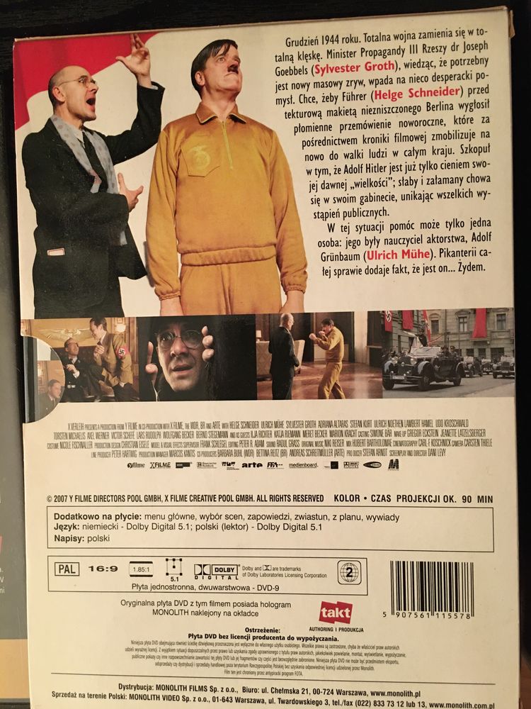 DVD Adolf komedia polska