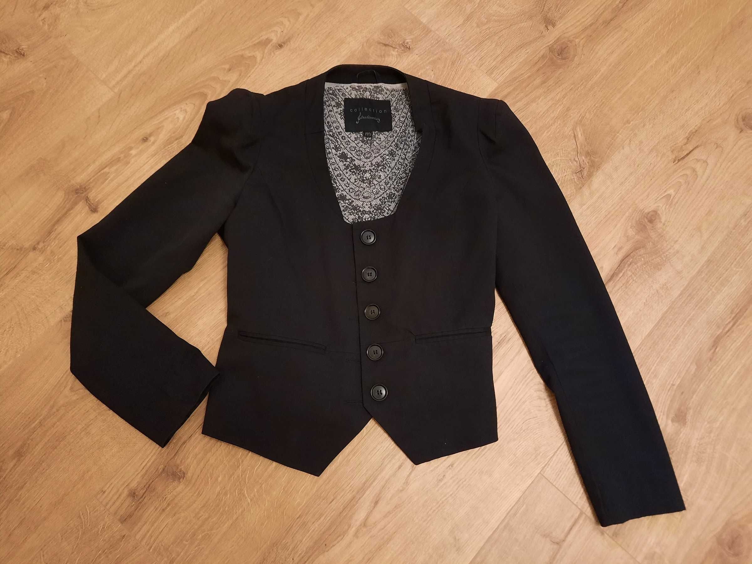 Stradivarius marynarka, czarna, rozmiar M