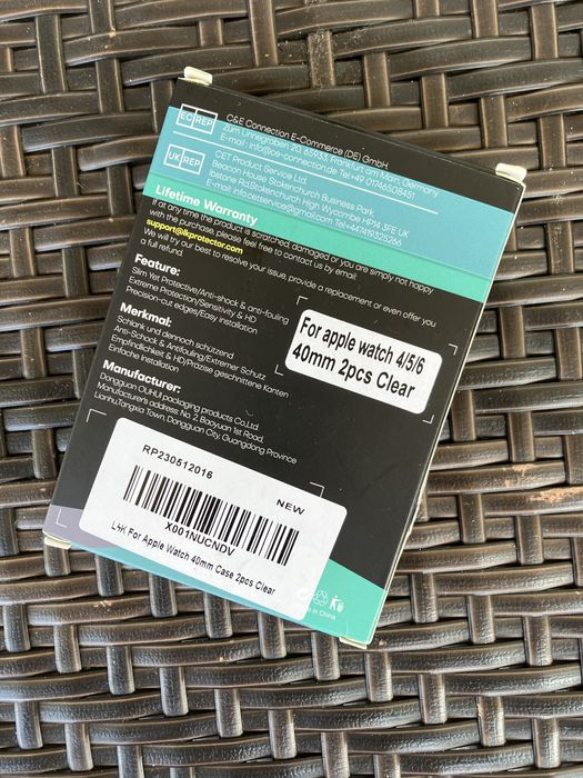 Чехол на Apple Watch 4/5/6 (40mm)