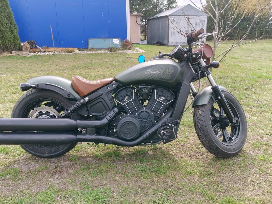 Indian Scout Sixty Bobber" nówka"