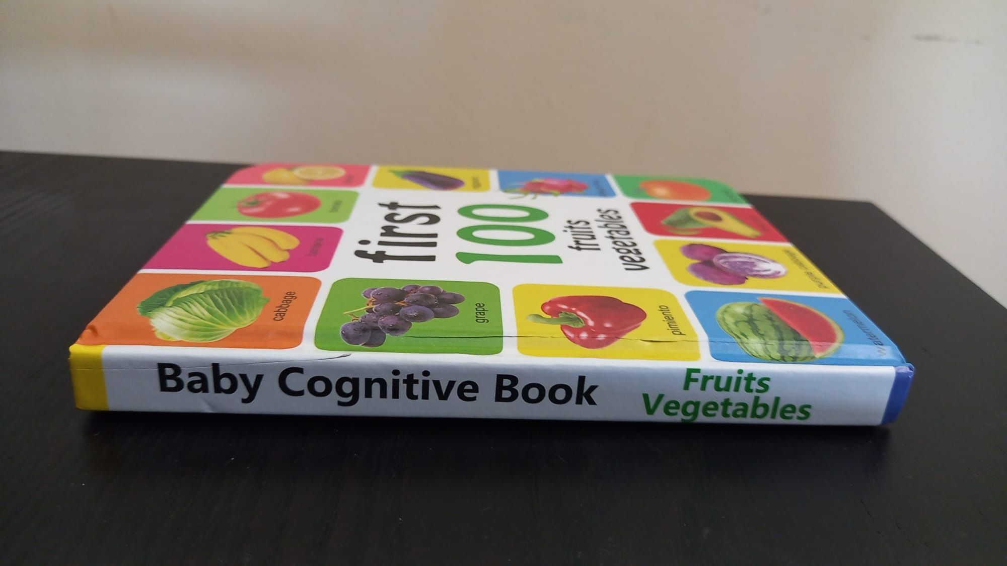 Livro de imagens frutas e verduras