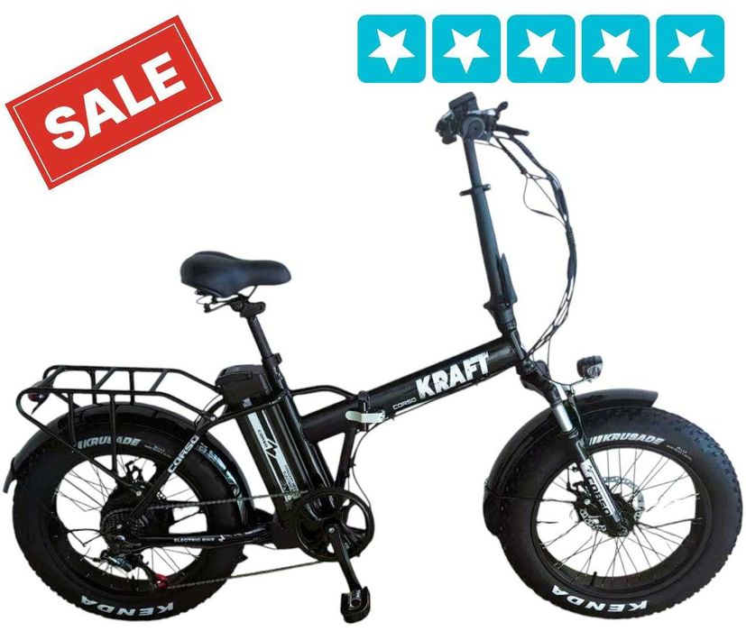 Електровелосипед Corso Kraft 20" (500W, 48V/13Ah)