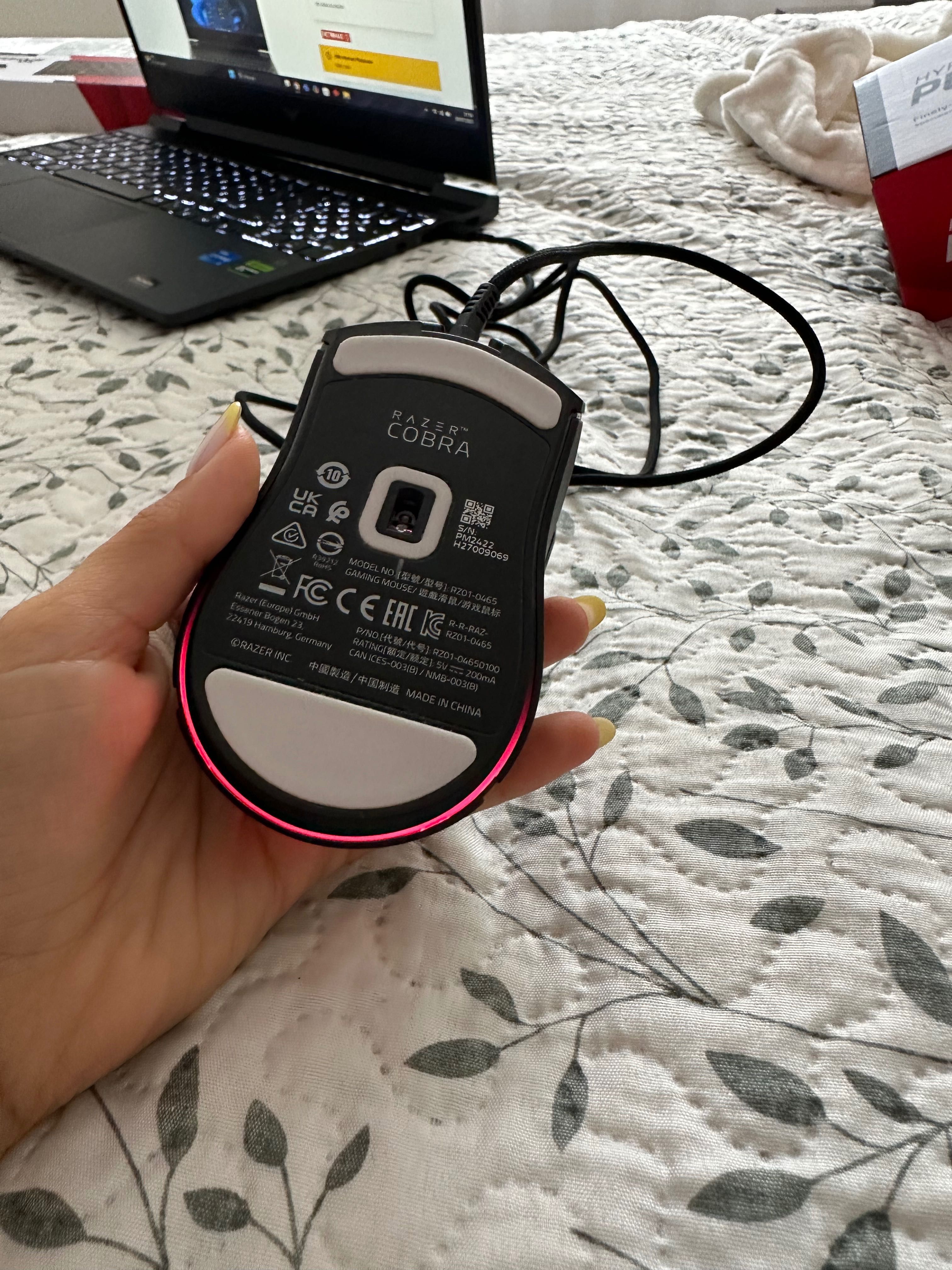 Rato gaming razer cobra