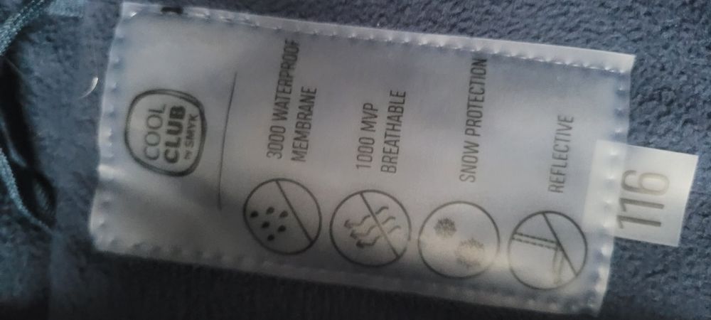 Kombinezon zimowy Coolclub, SMYK,  116 dla chłopca,  stan idealny