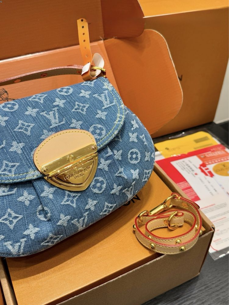 Torebka LV louis Vuitton Loop Denim Monogram
