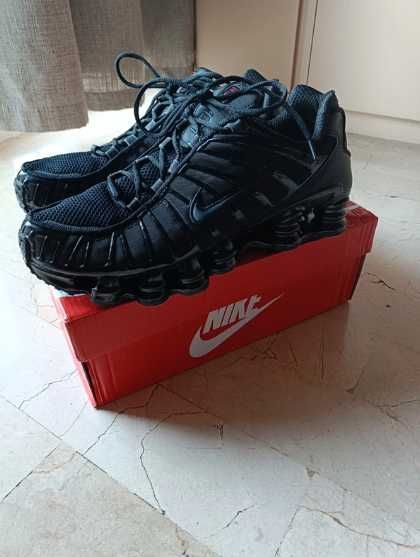 Buty meskie Mokasyny Nike_Shox_TL_Black R.44