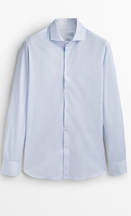 Сорочка, рубашка під запанки Massimo Dutti, р. L, 42