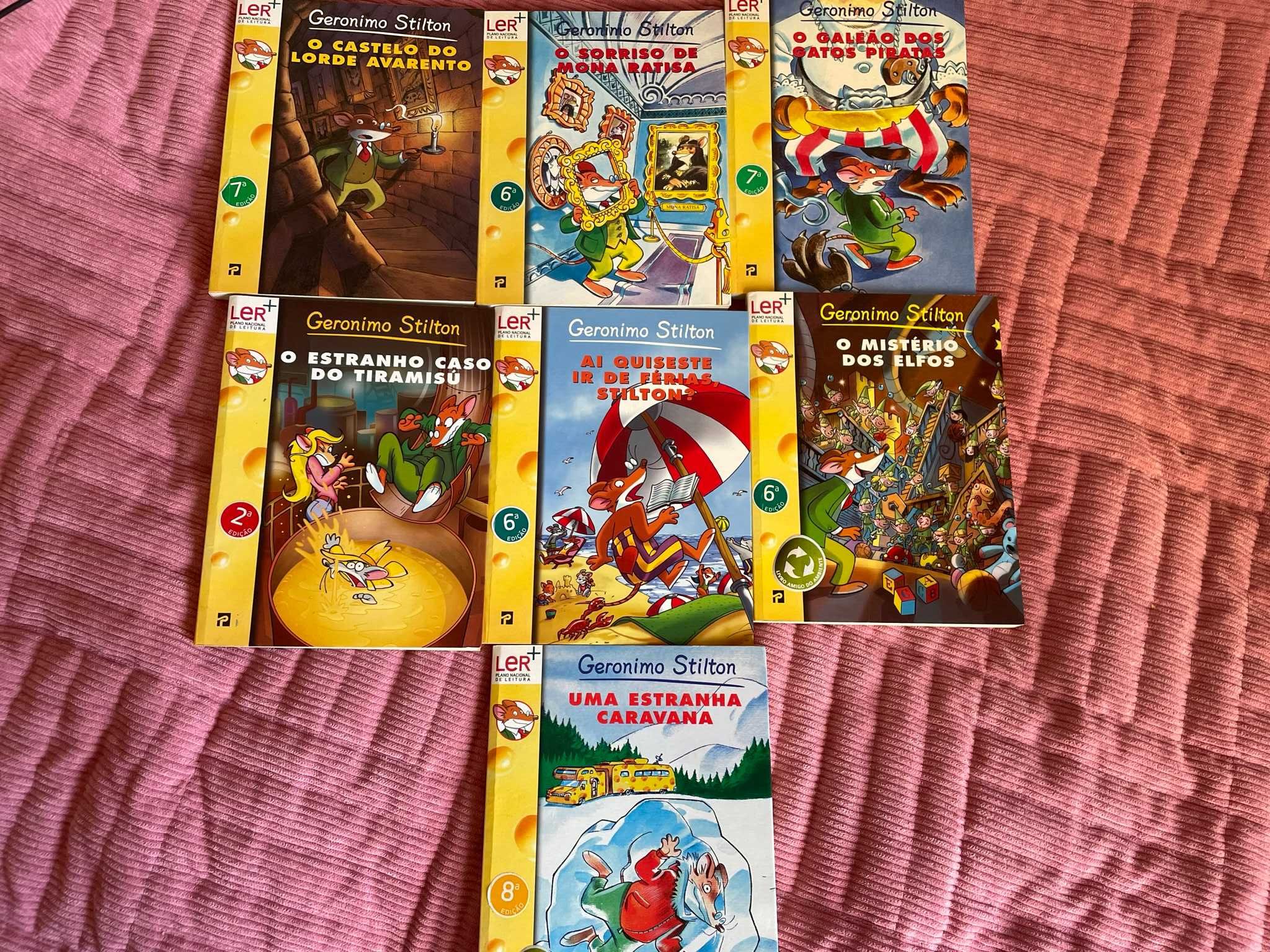 Geronimo Stilton - Livros em bom estado