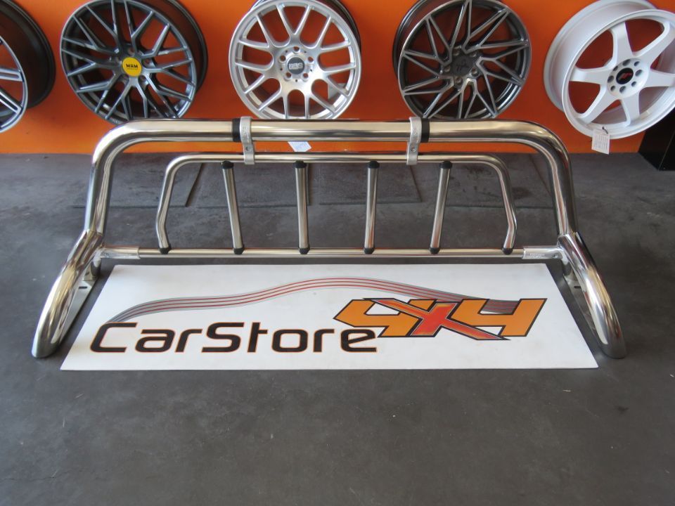 Rollbar Inox  C Proteção Vidro para Pick Up